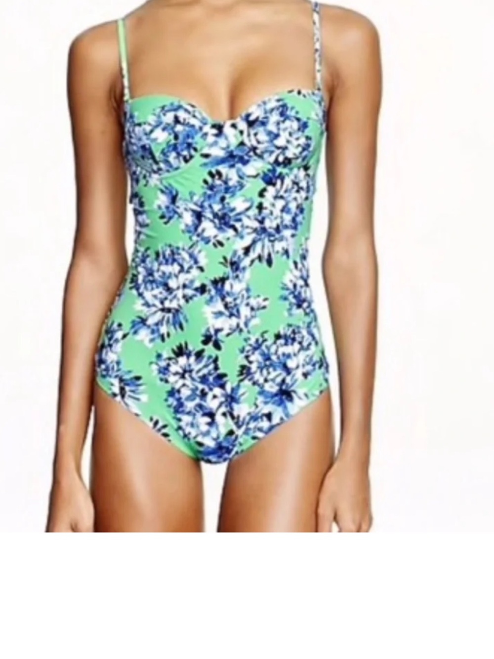 Floral Mint One-Piece Swimsuit